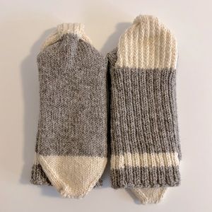 HOMEMADE KNITTED SOCKS